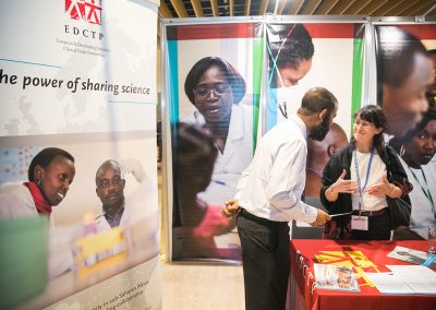 Active discussions were part of Congress life at partner booths